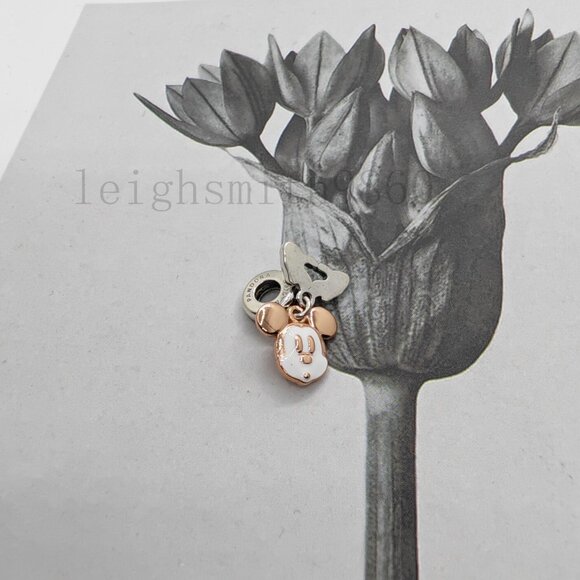 Pandora Mickey Mouse Double Dangle Charm - Picture 3 of 7